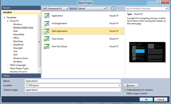 create app
